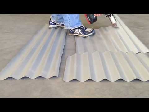 How to: Use Tin Snips | Metal Roofing Online