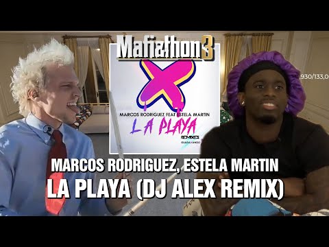 Marcos Rodriguez, Estela Martin - La Playa (DJ Alex Remix) | Drum Cover on Kai Cenat's Mafiathon 3