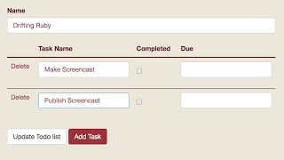 Episode #070 - Nested Forms from Scratch