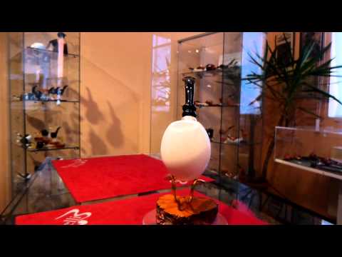 Pipa schiuma di mare bent fatta a mano - www.paronellipipe.it