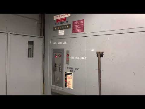 iPhone 12 Pro Max: Otis Black Button Traction Freight Elevator/Goods Lift @ PAS Bldg UA Tucson AZ