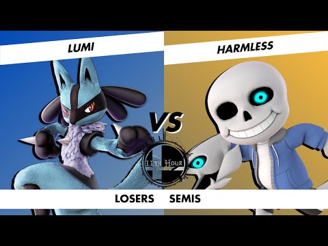 11th Hour Smash #16 - Lumi (Lucario) VS Harmless (Mii Gunner) - Losers Semis