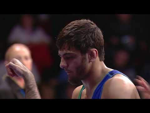 BRONZE FS - 74 kg: T. BIZHOEV (RUS) v. K. GADZHIYEV (AZE)