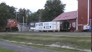 preview picture of video 'CN 5641 Dale, WI 7-28-14'