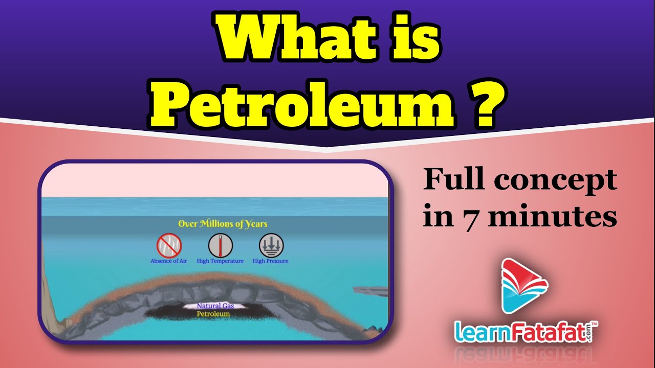 Class 8 Science Coal and Petroleum - What is Petroleum? - LearnFatafat