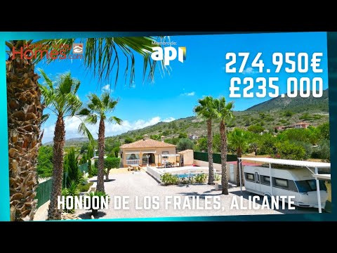 SOLD: Hondon de los Frailes Villa with Heated and covered Pool. HVH-PEN79HF2 274.950€