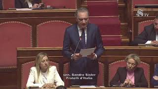 SISLER RICORDA UMBERTO BOSSI IN SENATO