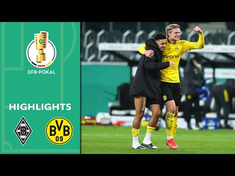 Sancho trifft zum Sieg! Borussia M'gladbach - Dortmund 0:1 | Highlights | DFB-Pokal Viertelfinale
