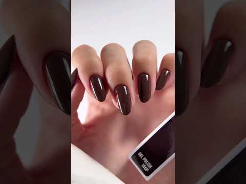 Гель-лак коричневий JOIA vegan Chestnut Glow №14GP, емаль (6 мл)