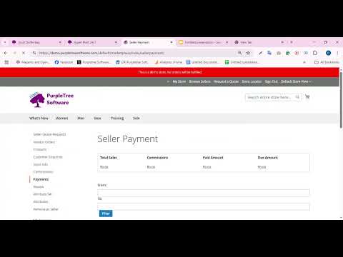 Seller Panel & Store Page Demo | Magento 2 Multi-Vendor Marketplace