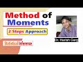 Method of Moments | 2 Steps Approach | Examples
