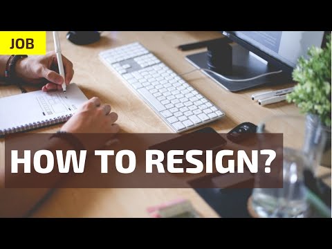 Resign karne ka tarika | How to RESIGN from your job? Video