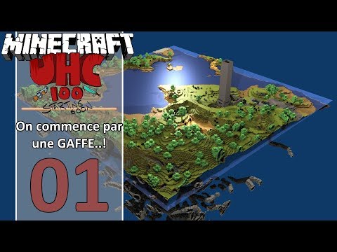Aelendil - [Let's Play - FR] Minecraft UltraHardCore - UHC |  #01 |  We start with a blunder...!