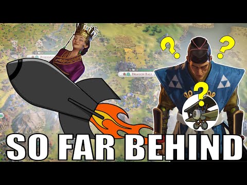 Civ 6 | Korea Is ON THE MOON And I Don't Know What Flight Is!!! (#3 Deity Japan Civilization VI)