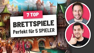 PERFEKTER Spielspaß für genau 5 Spieler