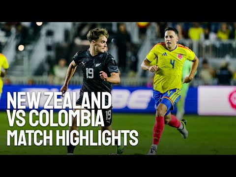 New Zealand v Colombia | Match Highlights | 16 November 2025