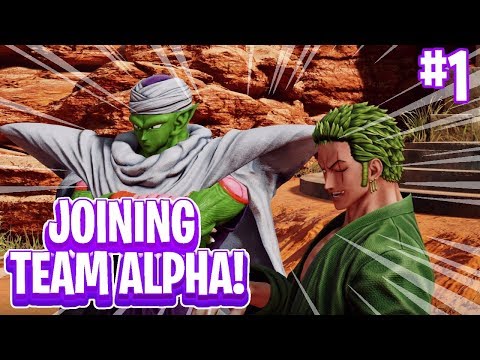 JOINING TEAM ALPHA! | Gameplay Walkthrough Part 1 | Jump Force