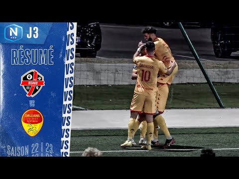 J3 | FC Borgo - US Orléans (0-2), le résumé | National FFF 2022-2023