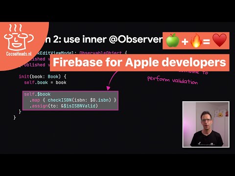 🍏  + 🔥  = ❤️   Firebase for Apple Developers, by Peter Friese (English) thumbnail