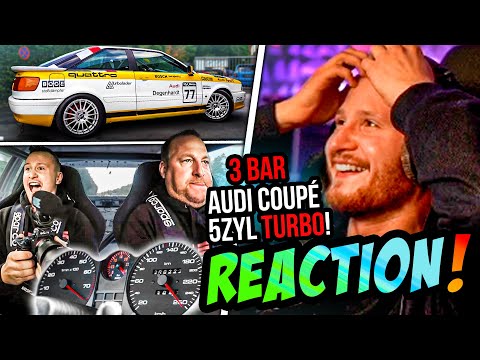 Micha REAGIERT auf "Mit 3BAR über die AUTOBAHN - Audi Coupé 5Zylinder TURBO"!😱