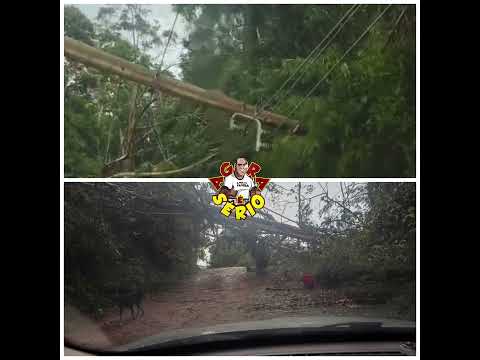 VEJA A SITUAÇÃO NA ESTRADA DA LARANJEIRAS