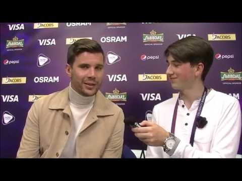 Exclusive Eurovision 2017 Interview with Robin Bengtsson from Sweden