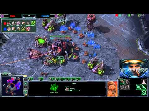 HD IL SC2 - Osho vs mouzMorroW - ZvZ - Scrap Station