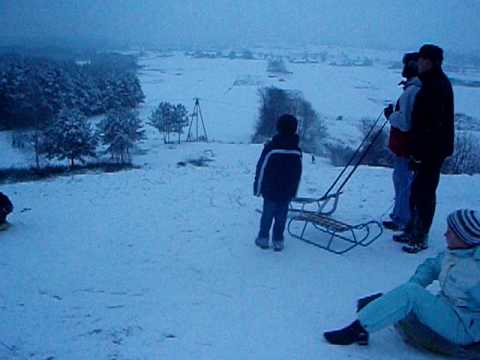 Ostrzeszów Bałczyna Zima  02-01-2010 cz.1