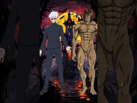 Gojo vs Eren #jujutsukaisen #attackontitan