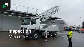 جديد مضخة الخرسانة Mercedes-Benz Arocs 2843 Arocs 6X4 NEW! 31mtr 4x extendable Bonneux concrete p | صورة 4 - Machineryline