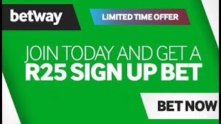 Betway R25 Free Bet Promotion