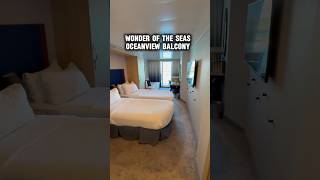 Wonder of the Seas Oceanview Balcony