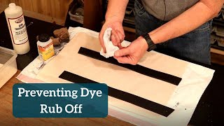 The Leather Element: Preventing Dye Rub Off