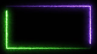 VJ Loop Green Purple Neon Lights Background Live Wallpaper Screensaver Loop 4K