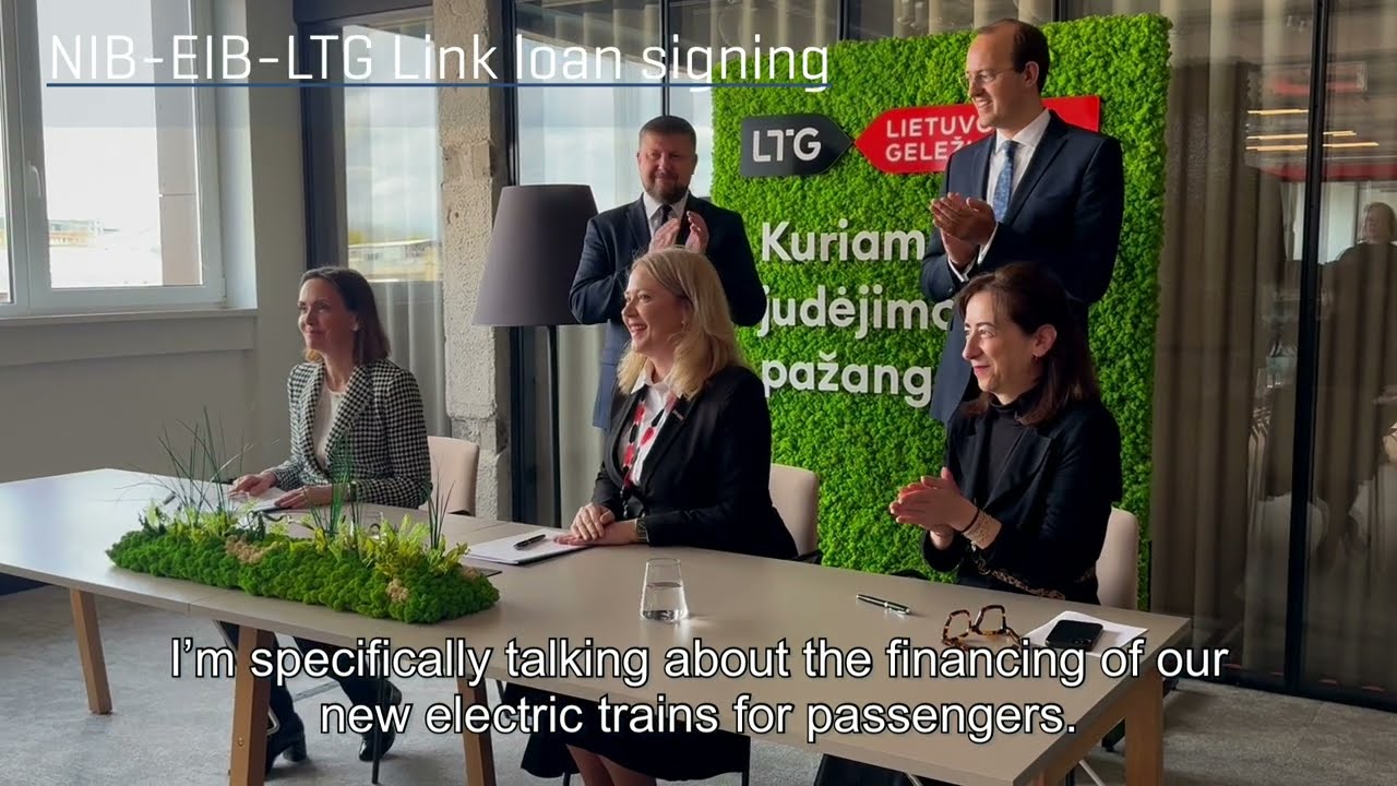 Lithuania to get new electric trains under NIB-EIB-LTG Link deal: comments from LTG CEO