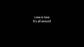 love is all around testo/lyrics- Zucchero