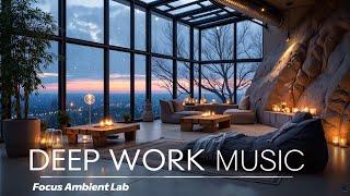 Sunset Focus Music ~ Ultimate Deep Work & Study Playlist | Ambient Productivity Beats
