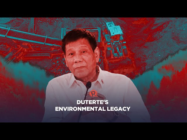 After 6 years, Duterte leaves Philippine environment, its defenders in crisis
