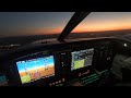 Pilot S View IFR Training Flight Gatineau CYND To Montreal Mirabel CYMX Piper PA44