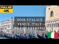 Doge's Palace (Palazzo Ducale) in Venice, Italy (4K walking tour)