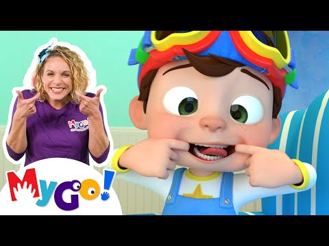 The Laughing Song | CoComelon Nursery Rhymes & Kids Songs | MyGo! Sign Language For Kids