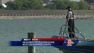 Training under way after boy's drowning