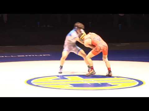 138 lbs. Jaden Abas (Rancho Bernardo) vs Lawrence Saenz (Vacaville)