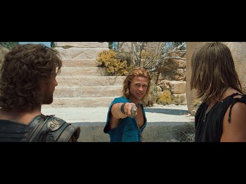 Patroclus recruits Achilles to join the war against the Trojans