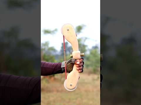 Bamboo Bow And Arrow With Craft #diy #craft #youtubeshorts #wood #bamboo