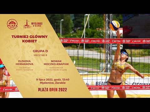 ELEKOVA/HERMANOVA (SVK) vs. NOWAK/MOCZKO-KNAPIAK (POL) | Plaża Open 2022 Myślenice