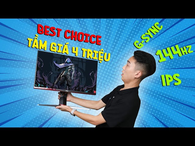Màn hình máy tính AOC 24G2 23.8 inch FHD 144Hz IPS