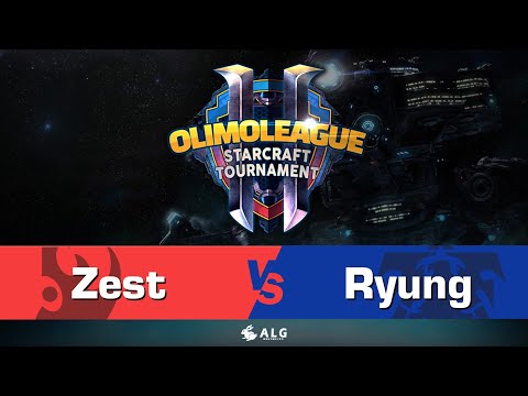 Zest vs. Ryung - PvT - OlimoLeague 韓國募資週賽 - 第 #223 週 - 準決賽
