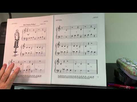 Music at the Piano #66a: “Hot Potato Polka” by Mayron Cole (Instructional video)