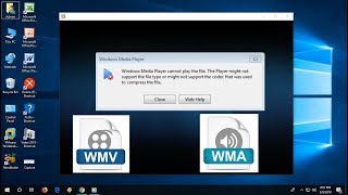 Fix WMA & WMV File Format Not Playing In Windows Media Player (Windows 10)